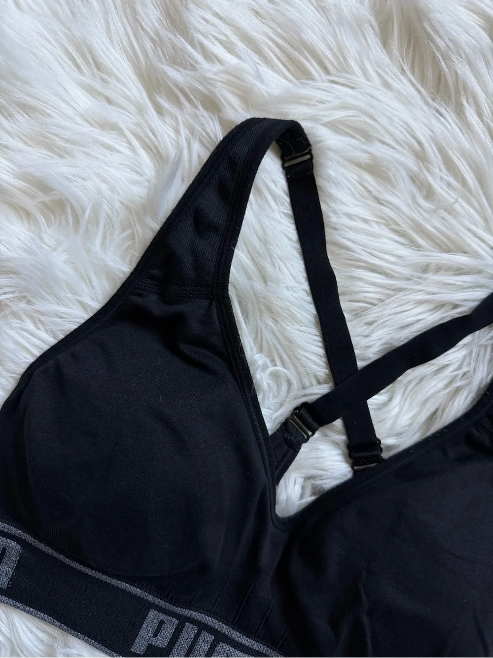 PUMA racerback sports bra